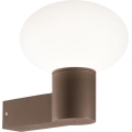 Ideal Lux - Außenwandleuchte CLIO 1xE27/42W/230V IP44 braun